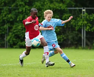 Bristol City Academy Tournament Prints: Next Gen Stars Train with Bristol City First Team: 09-10 Academy Tournament