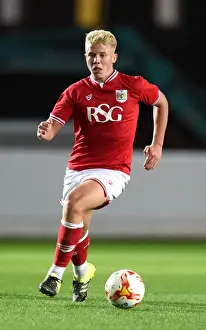 Academy Prints: George Dowling in Action: U21 Clash at Ashton Gate Stadium