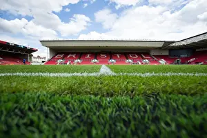 Bristol City V Portsmouth Prints: A Glimpse of Ashton Gate: Pre-Season Friendly between Bristol City and Portsmouth, 2016