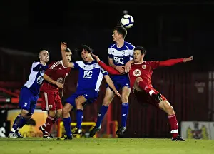 Bristol City U18s V Birmingham City U18s Prints: A Glimpse into the Future: U18 Clash between Bristol City and Birmingham City - Season 10-11