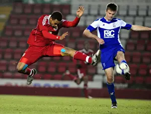 Bristol City U18s V Birmingham City U18s Prints: A Glimpse into the Future: U18 Clash - Bristol City vs Birmingham City, Season 10-11