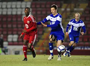 Bristol City U18s V Birmingham City U18s Prints: A Glimpse into the Future: U18 Clash - Bristol City vs Birmingham City, Season 10-11
