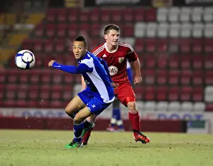 Bristol City U18s V Birmingham City U18s Prints: A Glimpse into the Future: U18 Clash - Bristol City vs Birmingham City, Season 10-11