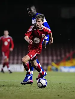 Bristol City U18s V Birmingham City U18s Prints: A Glimpse into the Future: U18 Clash - Bristol City vs Birmingham City (Season 10-11)