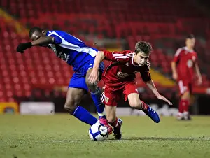 Bristol City U18s V Birmingham City U18s Prints: A Glimpse into the Future: U18 Clash - Bristol City vs Birmingham City (Season 10-11)