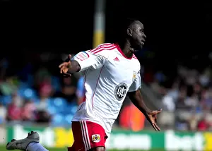 Glorious Goal Celebration: Albert Adomah's Stunner for Bristol City vs. Scunthorpe United (Championship 2010)