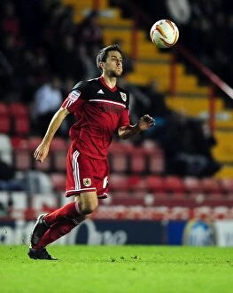 Images Dated 27th October 2012: Own Goal Heartbreak: Cole Skuse's Mistake Decides Championship Match (Bristol City vs Hull City)