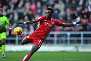 Bristol City V Reading Prints: A Goal to Remember: Tammy Abraham Strikes for Bristol City against Reading