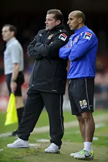 Graham Westley Watches as Bristol City and Stevenage Clash in Sky Bet League One