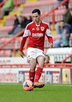 Greg Cunningham in Action: FA Cup First Round - Bristol City vs Dagenham and Redbridge