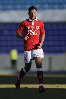 Extension Gunners V Bristol City Prints: Greg Cunningham of Bristol City in Action Against Extension Gunners in Botswana, 2014