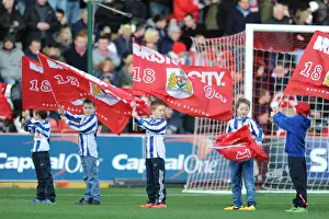 Guard of Honor: Bristol City vs. Notts County in Sky Bet League One at Ashton Gate, January 2015