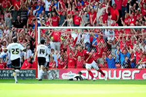 Framed Print : Guedioura's Strike: Nottingham Forest Secures Victory Over Bristol City (18-08-2012) Framed Print : Guedioura's Strike: Nottingham Forest Secures Victory Over Bristol City (18-08-2012)