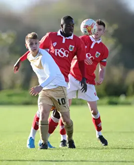 Gus Mafuta in Action: Training with Bristol City U21s vs Crewe, November 2014