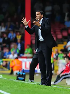 Bristol City V Brighton Prints: Gus Poyet at the Helm: Championship Showdown between Bristol City and Brighton - September 10