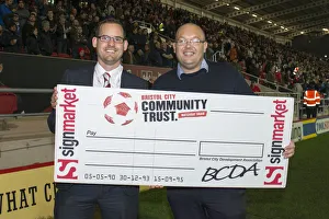 Bristol City V Nottingham Forest Prints: Half Time 50/50 Draw: Bristol City vs