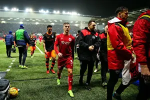 Bristol City V Sheffield Wednesday Prints: Half Time Moment: Joe Bryan Heads Down the Tunnel at Ashton Gate (Bristol City vs Sheffield Wednesday)