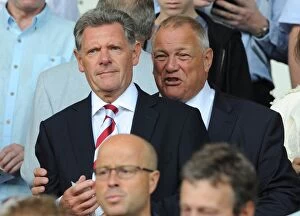 Images Dated 8th August 2015: Hardman and Booy at Hillsborough: Bristol City and Bristol Rugby Chiefs Unite at Sheffield