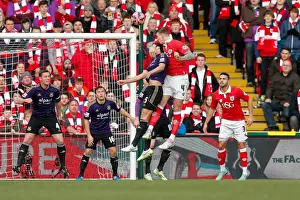 Bristol City V West Ham Prints: Head-to-Head: Aden Flint vs. James Tomkins in the FA Cup Fourth Round Clash between Bristol City and West Ham United