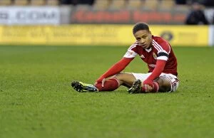 Images Dated 25th January 2014: Heartbroken Bobby Reid: Wolves Edge Past Bristol City in January 2014