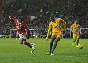 Back Heel Stunner: Kieran Agard's Brilliant Goal in Bristol City's Victory over Yeovil Town (December 2014)
