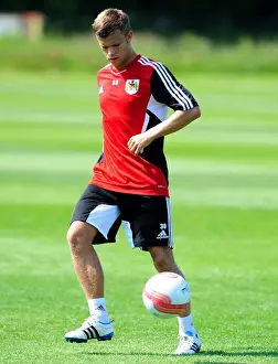 Henry Muggeridge of Bristol City FC in Pre-season Training