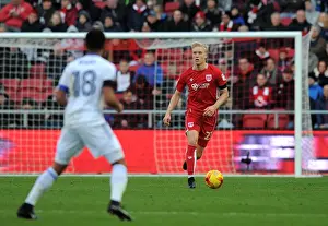 Hordur Magnusson in Action: Bristol City vs Ipswich Town, Sky Bet Championship (December 2016)
