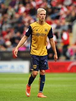 Rotherham V Bristol City Prints: Hordur Magnusson in Action: Rotherham United vs