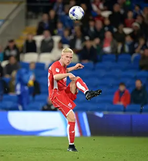The Hawthorns Prints: Hordur Magnusson of Bristol City in Action against Tottenham Hotspur at The Hawthorns
