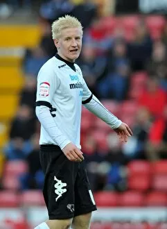 Bristol City v Derby County Collection: Will Hughes in Action: Derby County vs. Bristol City, Championship Football Match