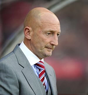 Images Dated 27th August 2013: Ian Holloway Directs Crystal Palace at Ashton Gate: Bristol City vs Crystal Palace