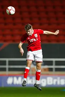 Bristol City V Cardiff City U18s Prints: Intense Action: Bristol City U18 vs Cardiff City U18 - FA Youth Cup Third Round - Charlie Harris