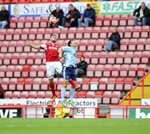 Intense Aerial Battle: Williams vs Howell at Ashton Gate