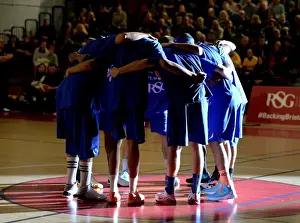 Bristol Flyers V Sheffield Sharks Prints: Intense Basketball Clash: Bristol Flyers vs Sheffield Sharks at SGS Wise Campus