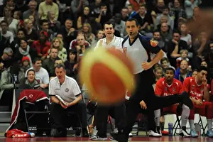 Intense Basketball Moment: Andreas Kapoulas Coaches Bristol Flyers Against Cheshire Phoenix