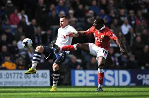 Title Race Prints: Intense Battle: Agard vs. King - Preston North End vs