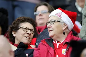Framed Print : Intense Championship Showdown: Bristol City vs Charlton Athletic at Ashton Gate (December 2015)