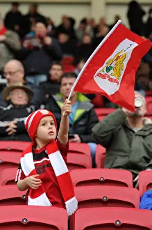 Framed Print : Intense Championship Showdown: Bristol City vs Charlton Athletic at Ashton Gate (December 2015)