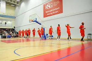 Framed Print : Intense Clash: Bristol Flyers vs Cheshire Phoenix Basketball at SGS Wise Arena Framed Print : Intense Clash: Bristol Flyers vs Cheshire Phoenix Basketball at SGS Wise Arena
