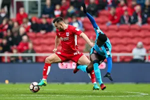 Third Round Prints: Intense FA Cup Showdown: Bailey Wright vs Devante Cole at Ashton Gate