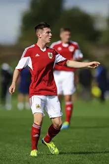 Intense Focus: Jamie Horgan of Bristol City U18s during Training vs Brighton & Hove Albion U18s