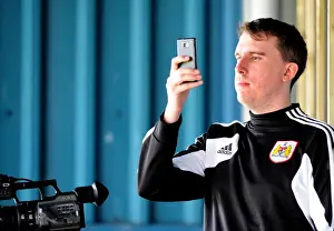 Training Prints: Intense Focus: Stewart Dougall at Pre-Season Training with Bristol City FC (July 2012)