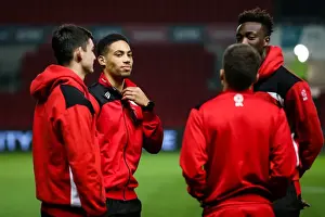 Bristol City V Sheffield Wednesday Prints: Intense Focus: Zak Vyner's Gaze at Ashton Gate During Bristol City vs Sheffield Wednesday