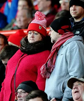 Intense Football Action: Bristol City vs Crawley Town at Ashton Gate (December 13, 2014)
