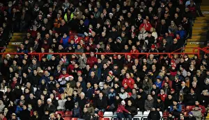 Bristol City V Crawley Town Prints: Intense Football Atmosphere: Bristol City vs Crawley Town at Ashton Gate
