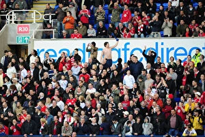Images Dated 21st February 2009: The Intense Football Rivalry: Reading vs. Bristol City - Season 08-09
