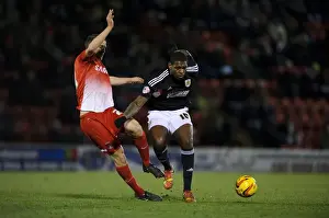 Leyton Prints: Intense Midfield Showdown: Jay Emmanuel-Thomas vs Jamie Ness