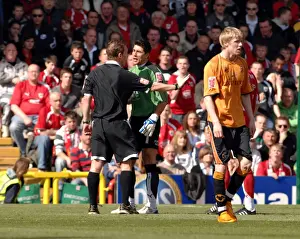 Intense Moment: Adriano Basso Faces Off Against Wolverhampton Wanderers