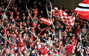 Intense Moment at Ashton Gate: Bristol City vs Huddersfield Town, Sky Bet Championship (April 2016)