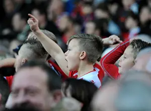 Bristol City V Preston North End Prints: Intense Moment at Ashton Gate: Bristol City vs Preston North End